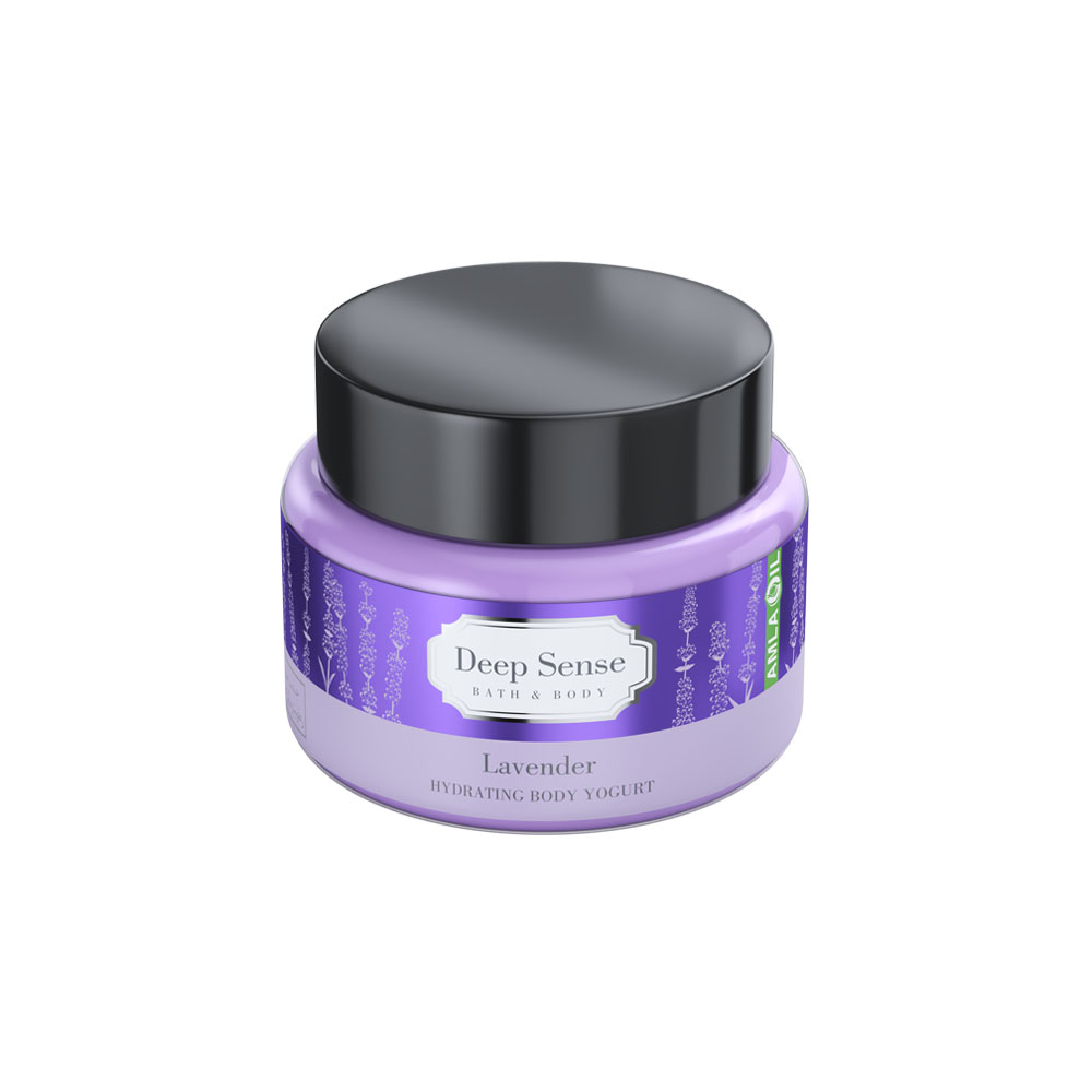 تصویر ماست بدن (ژل کرم آبرسان) دیپ سنس مدل لوندر مناسب انواع پوست 250 میل